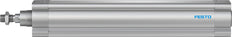 Festo Zylinder 80mm Bohrung 400mm Hub ISO 15552 Doppelt Wirkend - 1383376