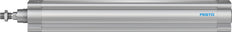 Festo Zylinder 80mm Bohrung 500mm Hub ISO 15552 Doppelt Wirkend - 1383377