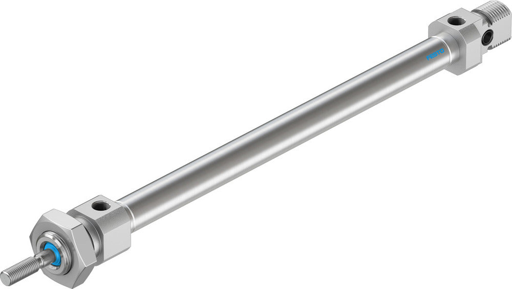 Festo Zylinder 8mm Bohrung 100mm Hub ISO 6432 Doppelt Wirkend - 19182