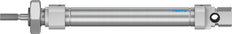 Festo Zylinder 10mm Bohrung 50mm Hub ISO 6432 Doppelt Wirkend - 19186