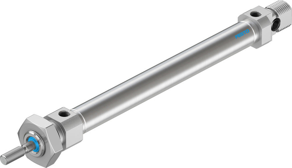 Festo Zylinder 10mm Bohrung 80mm Hub ISO 6432 Doppelt Wirkend - 19187