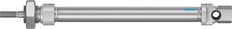 Festo Zylinder 12mm Bohrung 100mm Hub ISO 6432 Doppelt Wirkend - 19194