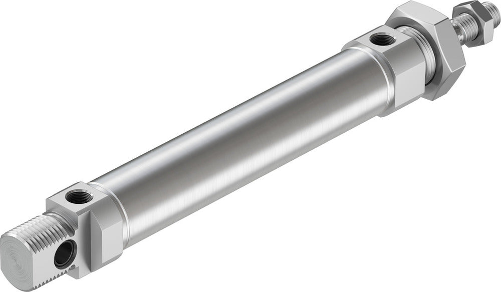 Festo Zylinder 25mm Bohrung 100mm Hub ISO 6432 Doppelt Wirkend - 19223
