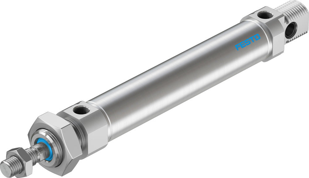Festo Zylinder 25mm Bohrung 100mm Hub ISO 6432 Doppelt Wirkend - 19248