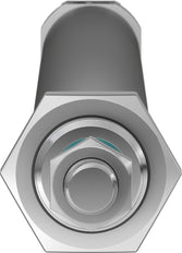 Festo Zylinder 25mm Bohrung 300mm Hub ISO 6432 Doppelt Wirkend - 19253