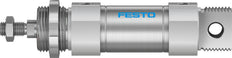 Festo Round Cylinder 40mm Bore 25mm Stroke Double Acting - 195990