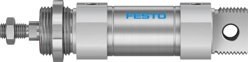 Festo Rundzylinder 40mm Bohrung 25mm Hub Doppelt Wirkend - 195990