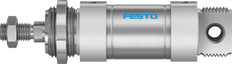 Festo Rundzylinder 50mm Bohrung 25mm Hub Doppelt Wirkend - 196000