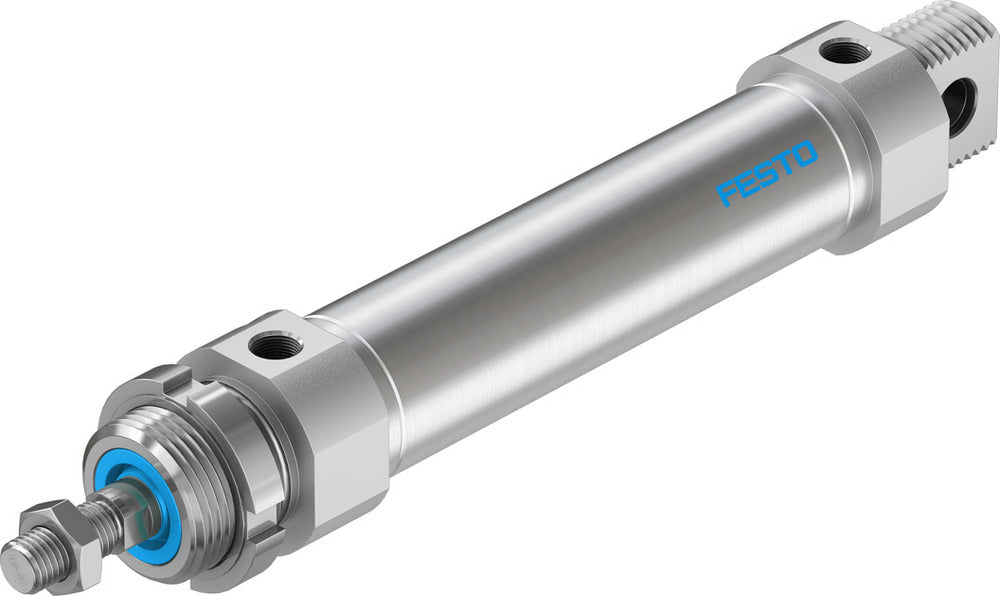 Festo Rundzylinder 32mm Bohrung 100mm Hub Doppelt Wirkend - 196024