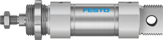 Festo Rundzylinder 40mm Bohrung 25mm Hub Doppelt Wirkend - 196030