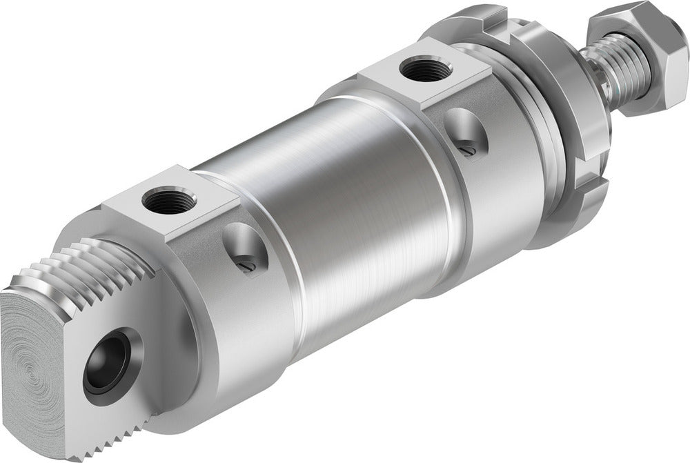 Festo Rundzylinder 50mm Bohrung 25mm Hub Doppelt Wirkend - 196040