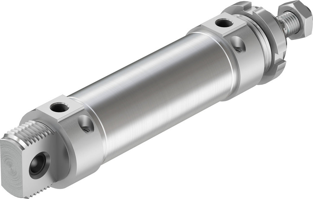 Festo Rundzylinder 50mm Bohrung 100mm Hub Doppelt Wirkend - 196044