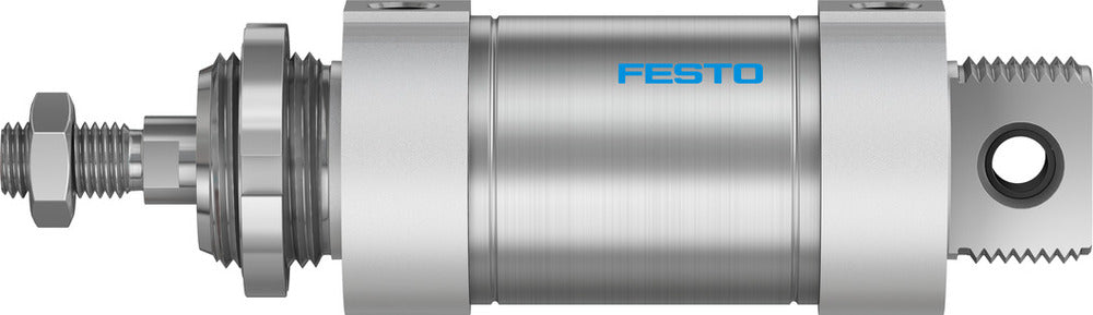 Festo Rundzylinder 63mm Bohrung 40mm Hub Doppelt Wirkend - 196051