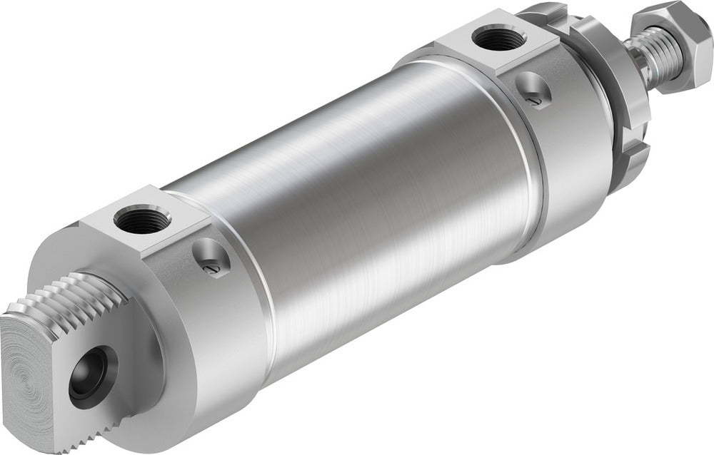 Festo Rundzylinder 63mm Bohrung 80mm Hub Doppelt Wirkend - 196053