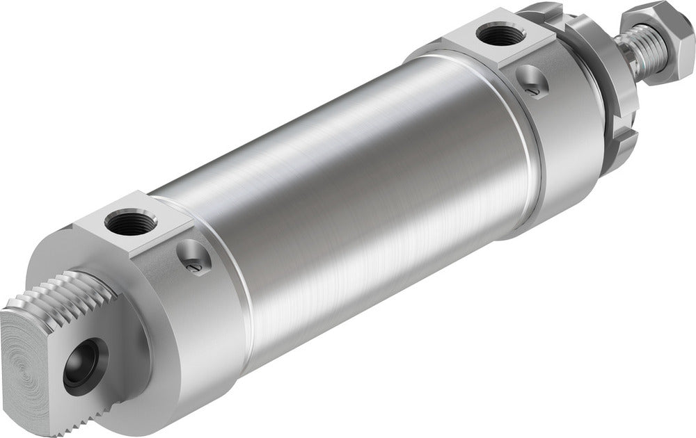 Festo Rundzylinder 63mm Bohrung 100mm Hub Doppelt Wirkend - 196054