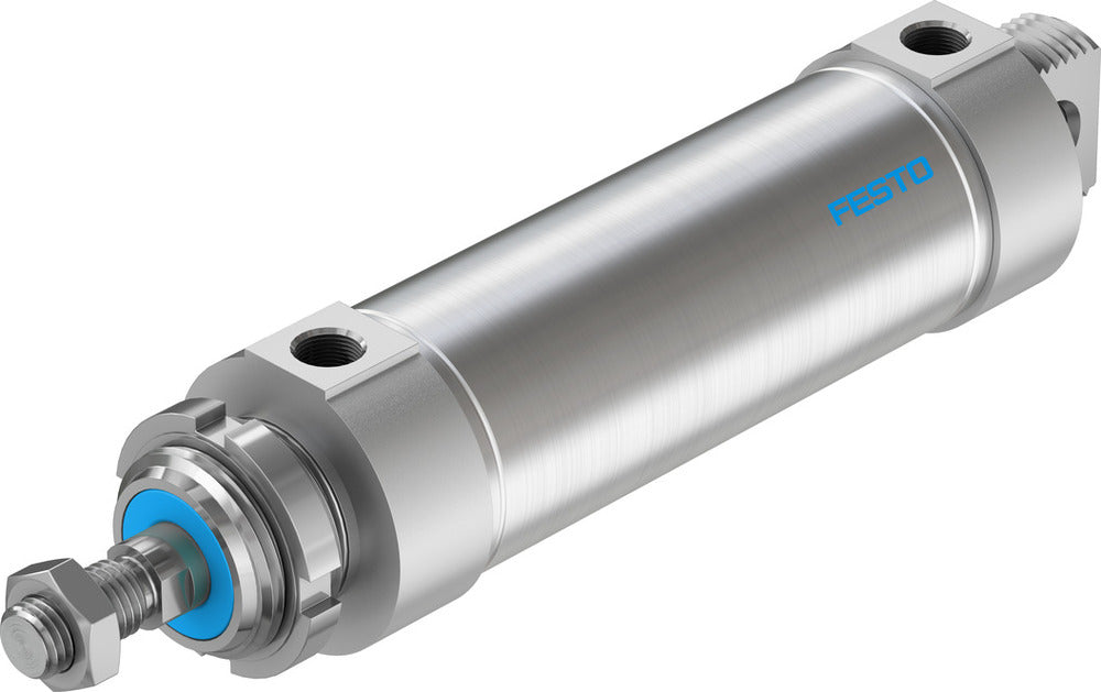 Festo Rundzylinder 63mm Bohrung 125mm Hub Doppelt Wirkend - 196055