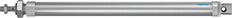 Festo Zylinder 25mm Bohrung 300mm Hub ISO 6432 Doppelt Wirkend - 19228