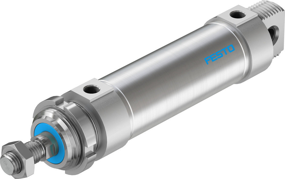 Festo Rundzylinder 50mm Bohrung 100mm Hub Doppelt Wirkend - 559319