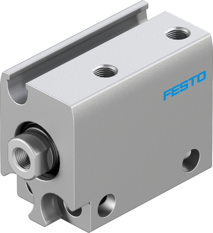 Festo Compact Cylinder 10mm Bore 10mm Stroke Double Acting - 4887524
