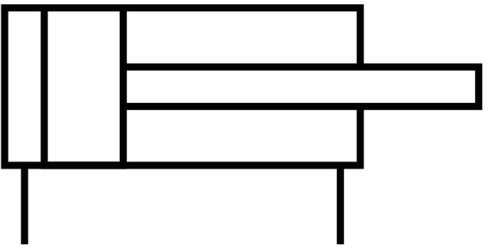 Festo Kompaktzylinder 10mm Bohrung 10mm Hub Doppelt Wirkend - 8080588