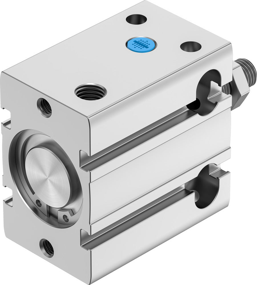 Festo Compact Cylinder 32mm Bore 15mm Stroke Single Acting - 4828430