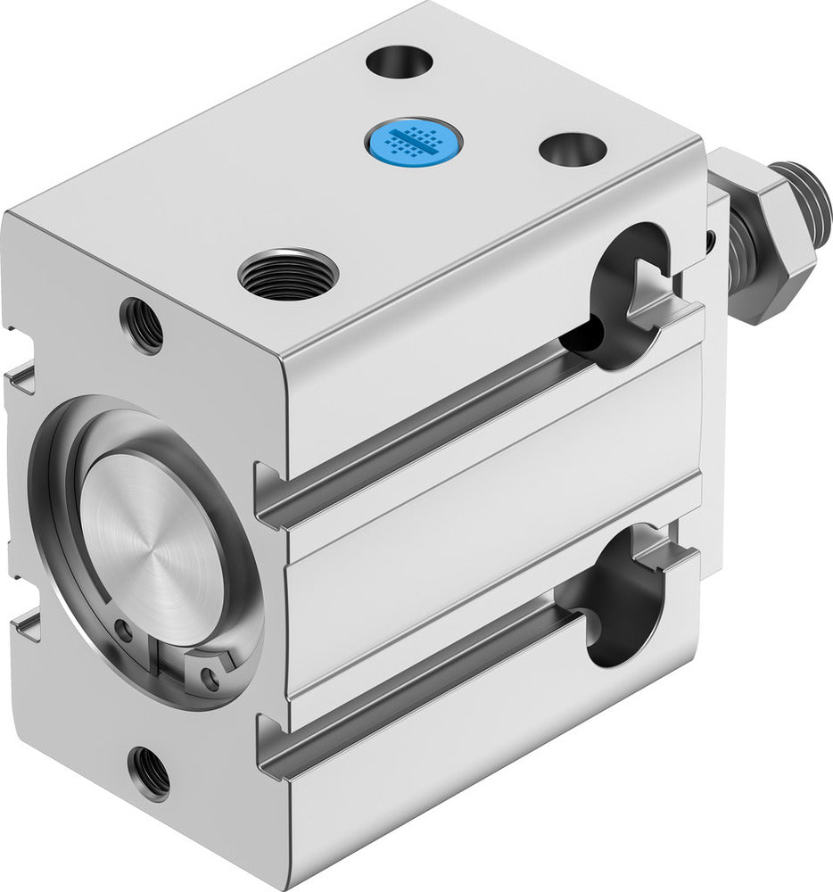 Festo Kompaktzylinder 32mm Bohrung 10mm Hub Einfach Wirkend - 4828491