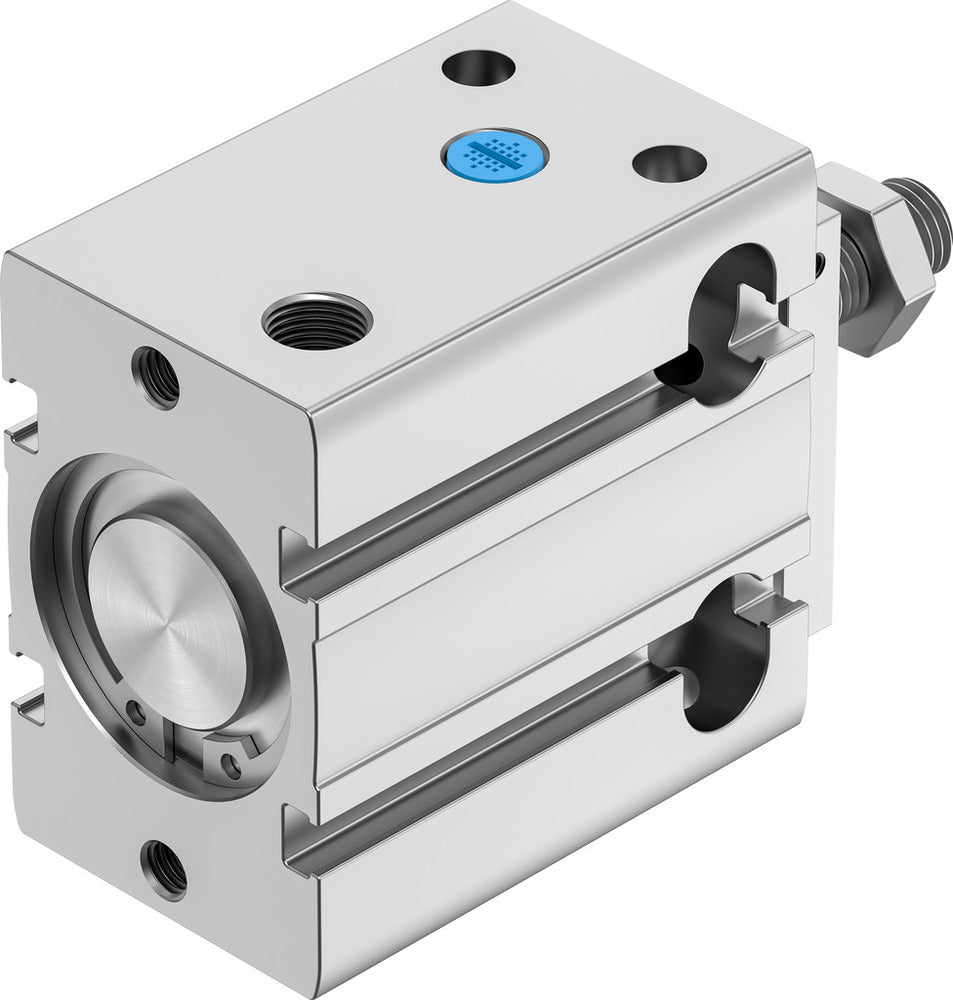Festo Kompaktzylinder 32mm Bohrung 15mm Hub Einfach Wirkend - 4828492