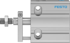 Festo Kompaktzylinder 32mm Bohrung 10mm Hub Einfach Wirkend - 4828500