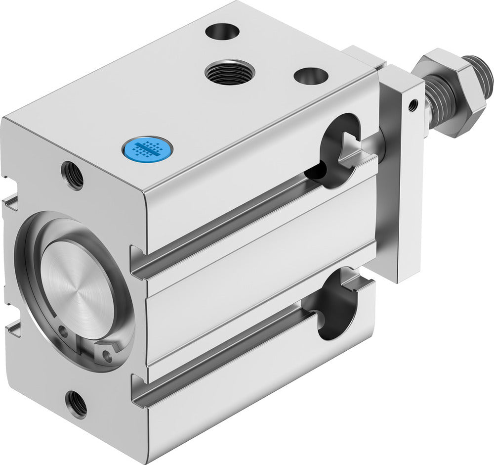 Festo Kompaktzylinder 32mm Bohrung 15mm Hub Einfach Wirkend - 4828501