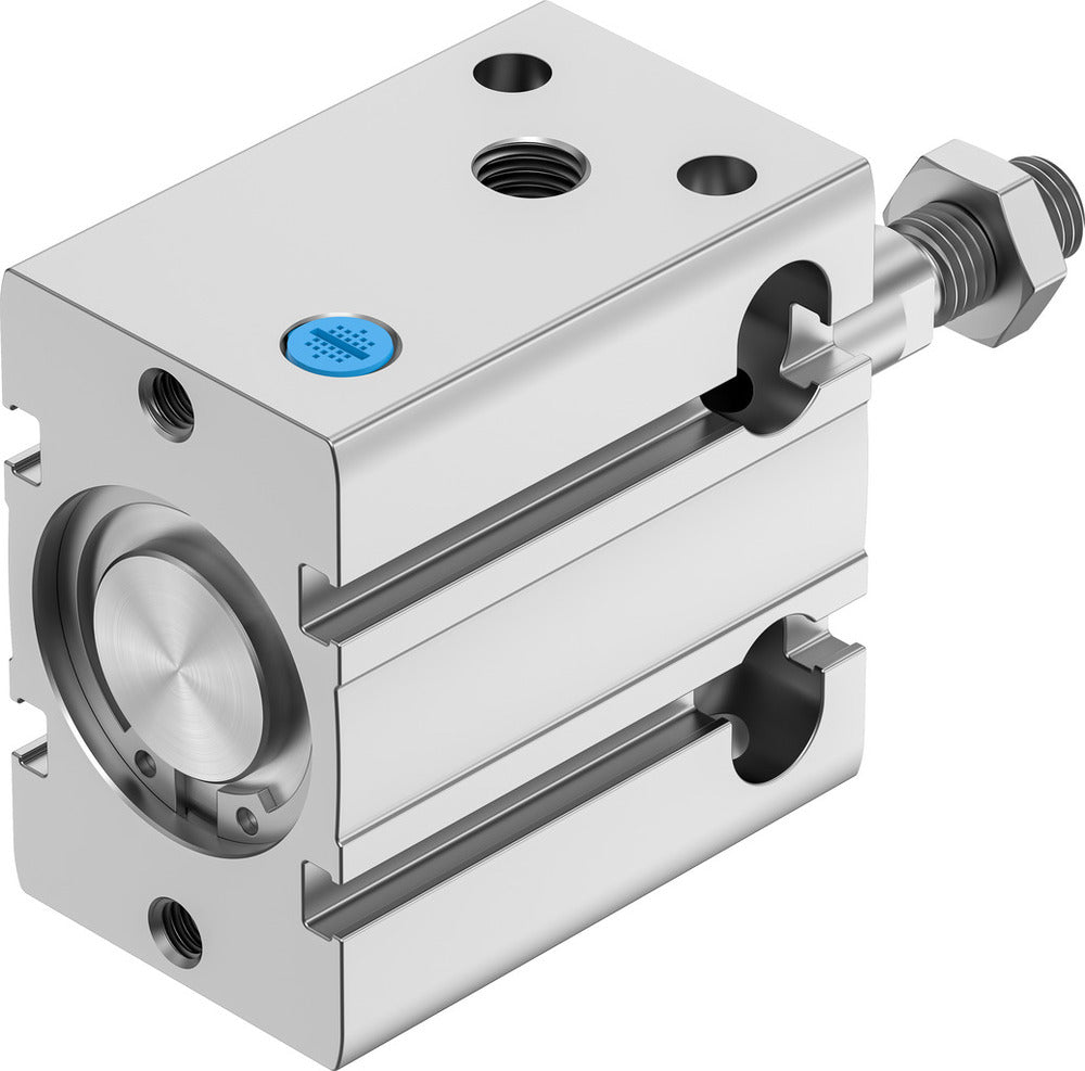 Festo Kompaktzylinder 32mm Bohrung 15mm Hub Einfach Wirkend - 4829131