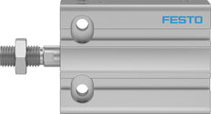 Festo Kompaktzylinder 25mm Bohrung 20mm Hub Doppelt Wirkend - 4829573
