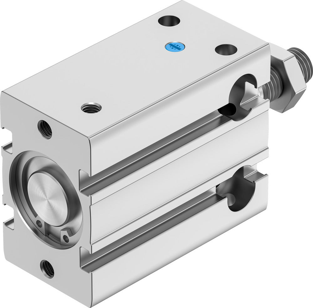 Festo Kompaktzylinder 25mm Bohrung 15mm Hub Einfach Wirkend - 4829801