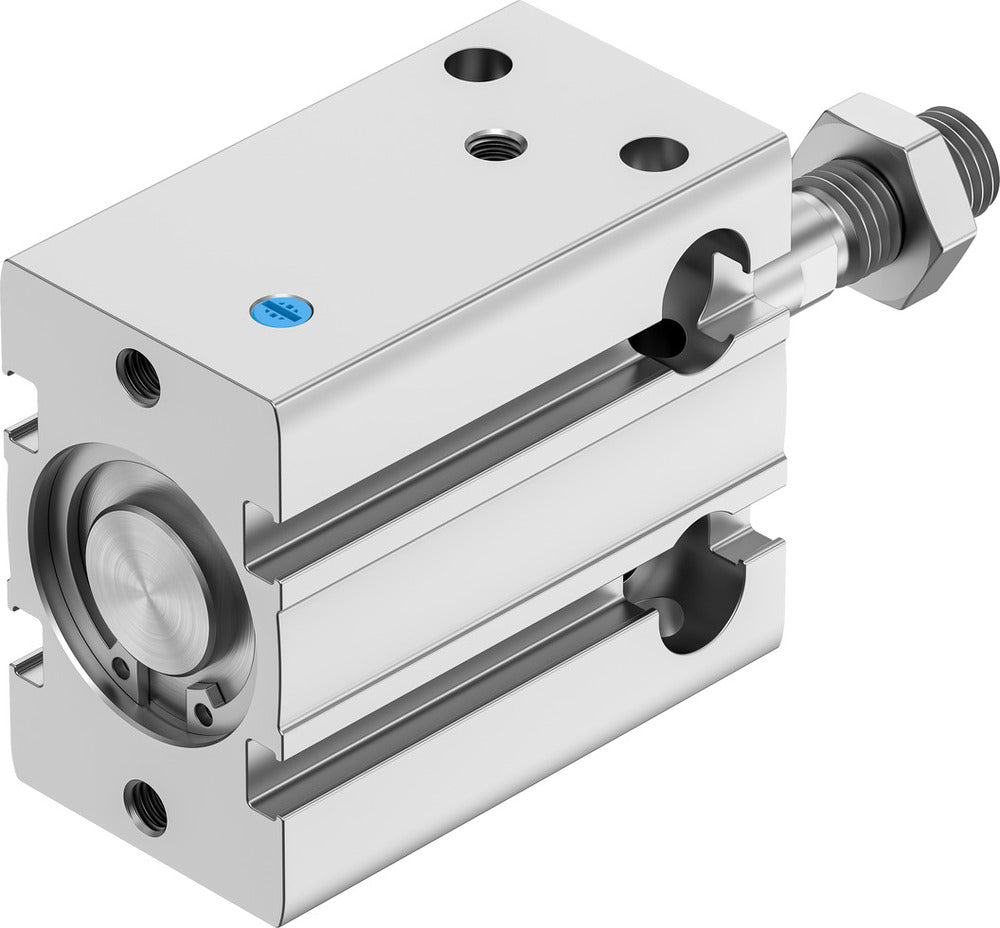 Festo Kompaktzylinder 25mm Bohrung 10mm Hub Einfach Wirkend - 4829867