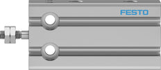 Festo Kompaktzylinder 6mm Bohrung 10mm Hub Doppelt Wirkend - 4830901