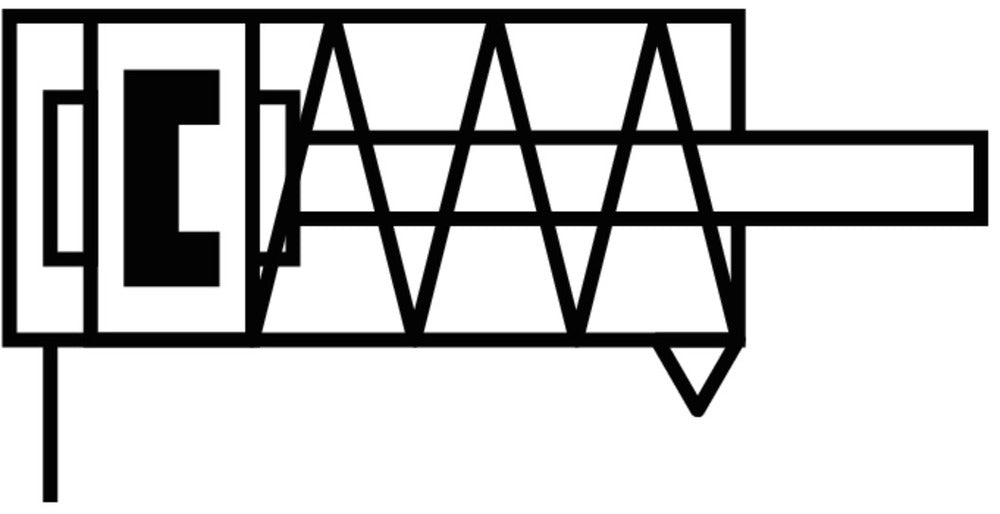 Festo Compact Cylinder 32mm Bore 15mm Stroke Single Acting - 156952