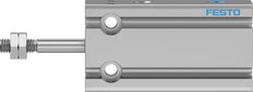 Festo Kompaktzylinder 10mm Bohrung 10mm Hub Einfach Wirkend - 4832171