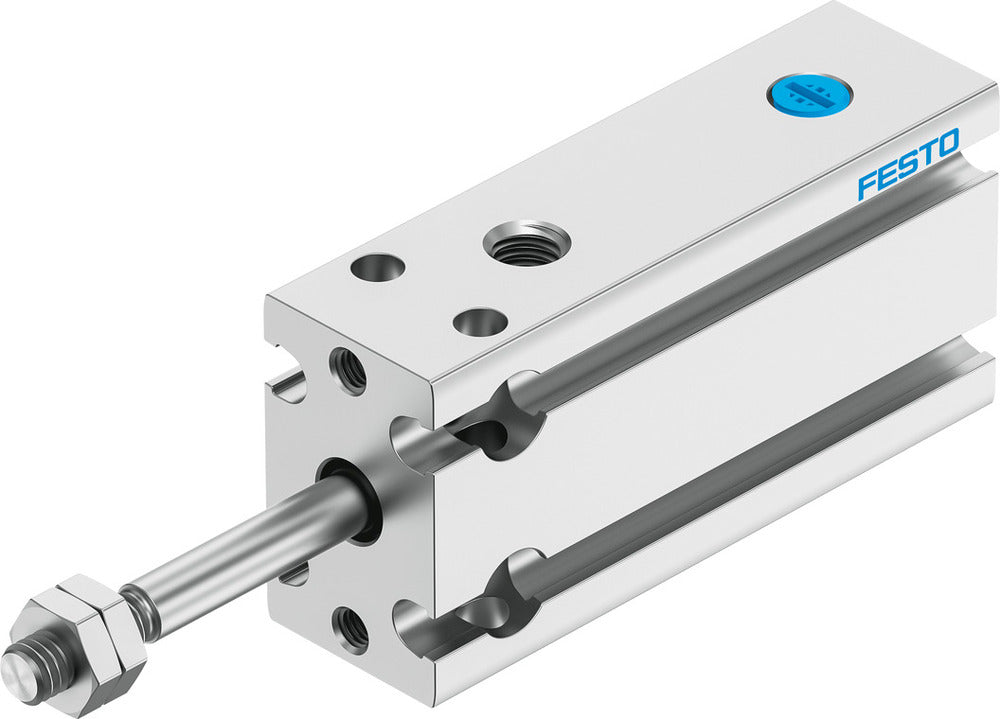 Festo Kompaktzylinder 10mm Bohrung 15mm Hub Einfach Wirkend - 4832172