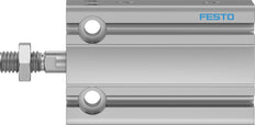 Festo Kompaktzylinder 16mm Bohrung 10mm Hub Doppelt Wirkend - 4833186