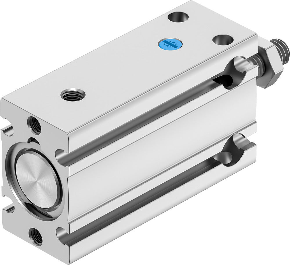 Festo Compact Cylinder 16mm Bore 15mm Stroke Single Acting - 4833274