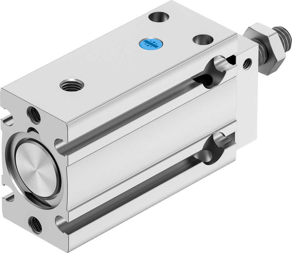 Festo Kompaktzylinder 16mm Bohrung 10mm Hub Einfach Wirkend - 4834368