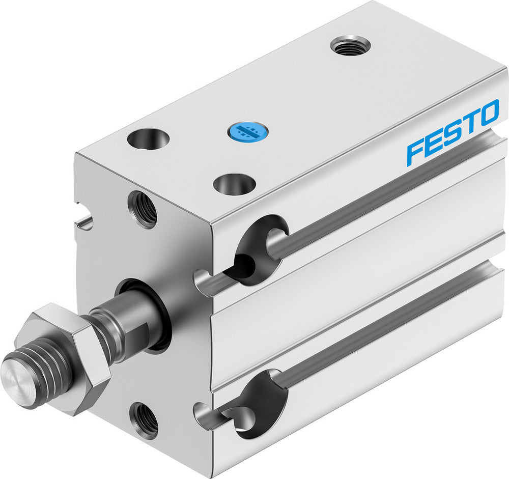 Festo Kompaktzylinder 20mm Bohrung 10mm Hub Einfach Wirkend - 4840808