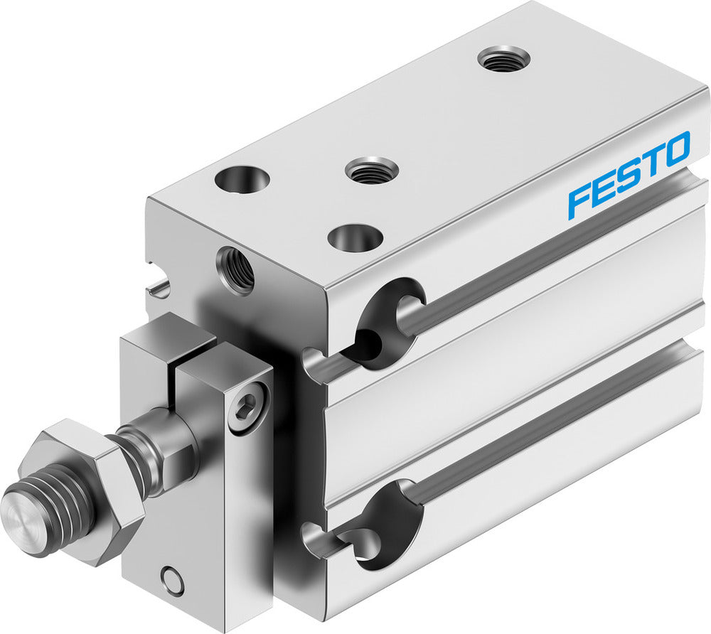 Festo Kompaktzylinder 20mm Bohrung 10mm Hub Doppelt Wirkend - 4840814