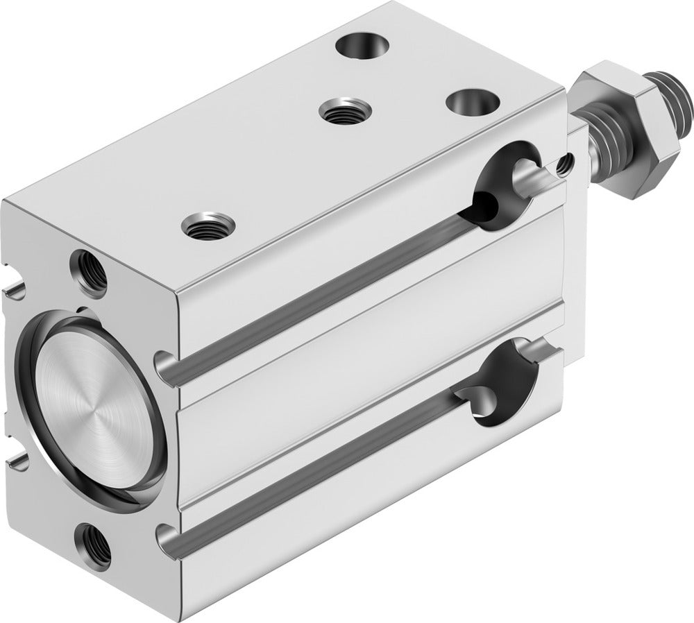 Festo Kompaktzylinder 20mm Bohrung 10mm Hub Doppelt Wirkend - 4840814