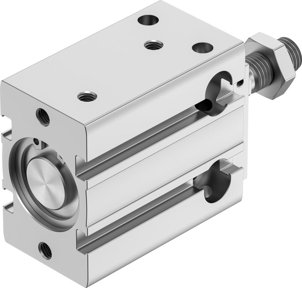 Festo Compact Cylinder 25mm Bore 10mm Stroke Double Acting - 4840825