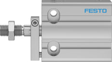 Festo Kompaktzylinder 25mm Bohrung 10mm Hub Doppelt Wirkend - 4840825