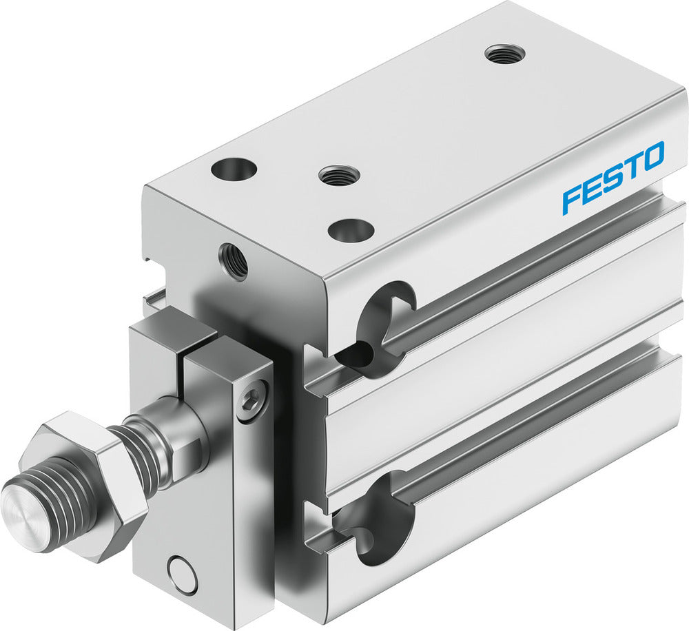 Festo Compact Cylinder 25mm Bore 15mm Stroke Double Acting - 4840826