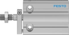 Festo Compact Cylinder 25mm Bore 20mm Stroke Double Acting - 4840827
