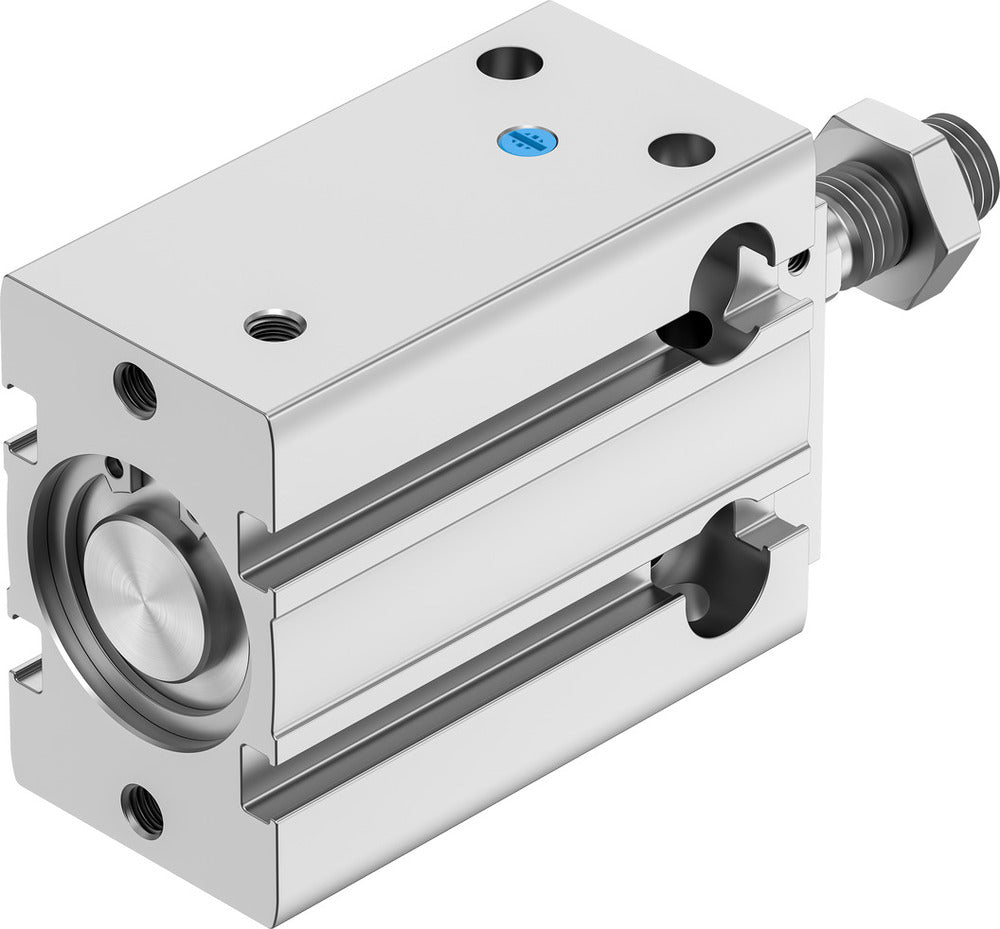 Festo Kompaktzylinder 25mm Bohrung 15mm Hub Einfach Wirkend - 4840837