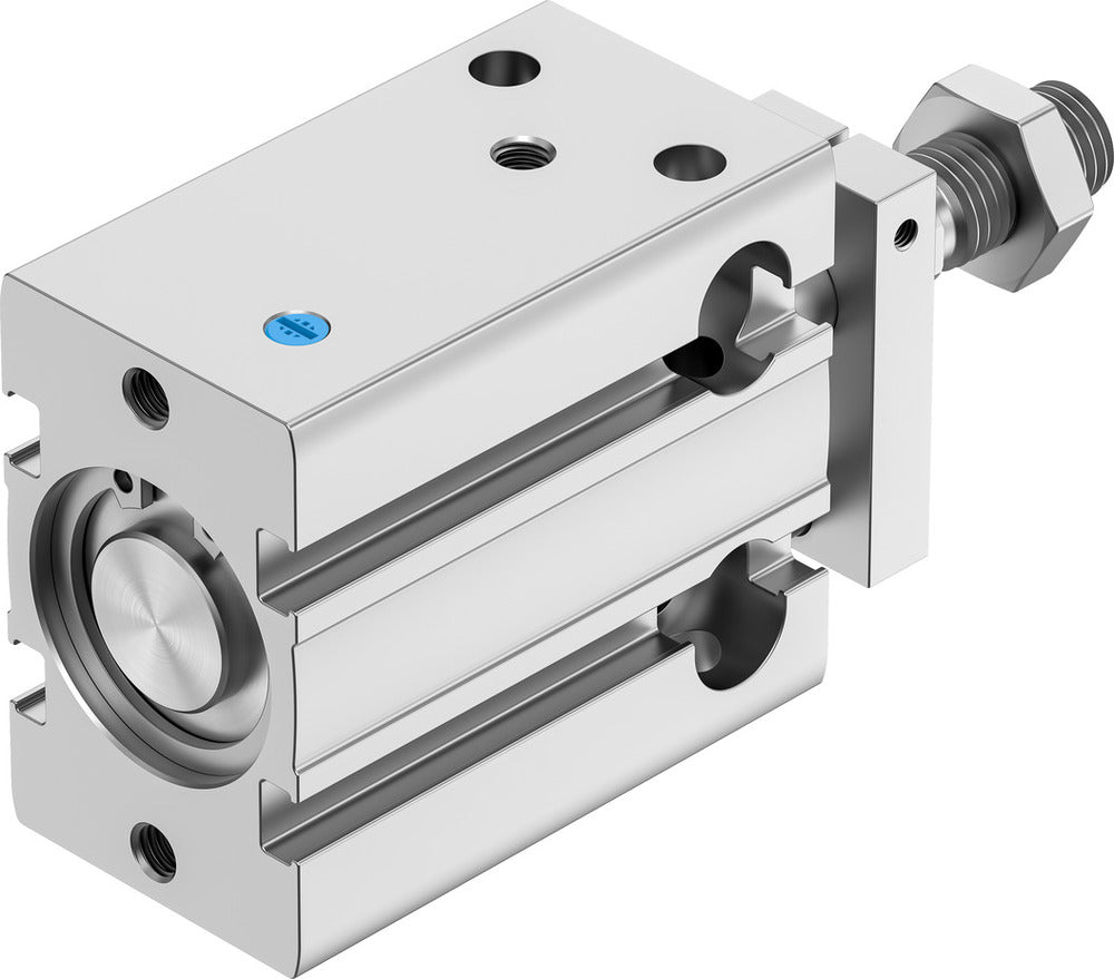 Festo Compact Cylinder 25mm Bore 10mm Stroke Single Acting - 4840839