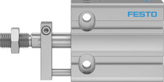 Festo Kompaktzylinder 25mm Bohrung 10mm Hub Einfach Wirkend - 4840839